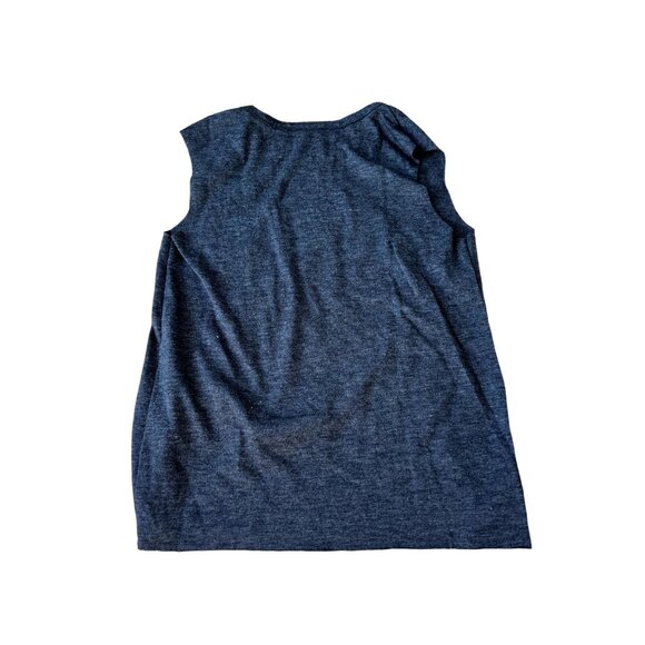 Sparkle by Stoopher Lip Tank Top in Charcoal - Picture 2 of 2